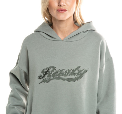 Buzo Canguro Norty Oversized Hood Verde