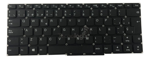 Teclado Lenovo LE31014ES Yoga 510-14ast 510-14ikb 510s-14isk No Ilumin Color Negro