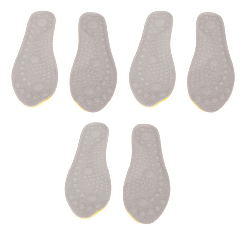 P Insertos Cálidos For Zapatos, 3 Pares De Plantillas De