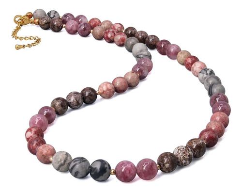 Gemtal Collares Boho Con Cuentas Redondas De Piedras Precios