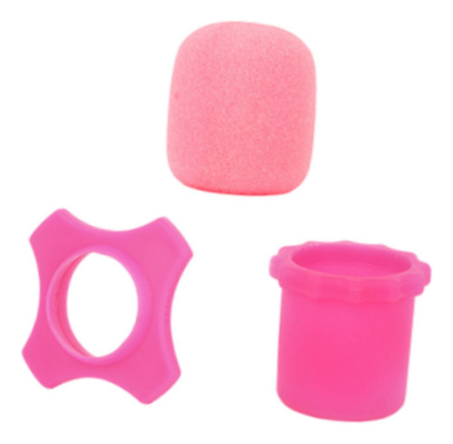 Sponge Cover Bottom Rod Sleeve Holder Compatible With Pink