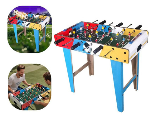 Mesa De Pebolim Com Placar Goal Fun Jogo Paro Mesa