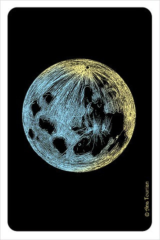 Lenormand Clair De Lune Oraculo C/manual En Español Tarot
