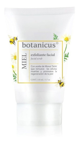 Exfoliante Facial Miel Botanicus Regenera Suaviza Piel 