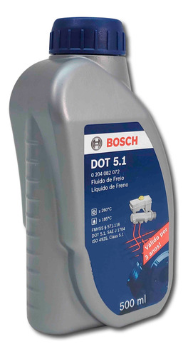 Liga Liquido Fluido Freno Dot 5.1 Original Bosch 500ml