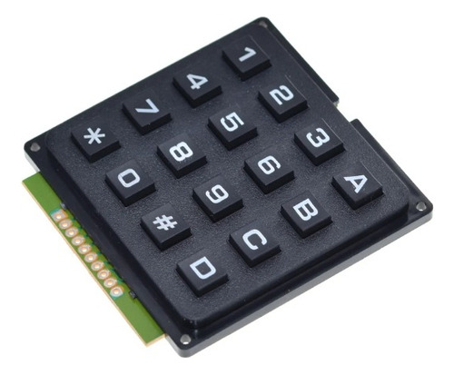 Módulo De Teclado De Interruptor Para Arduino 4x4.