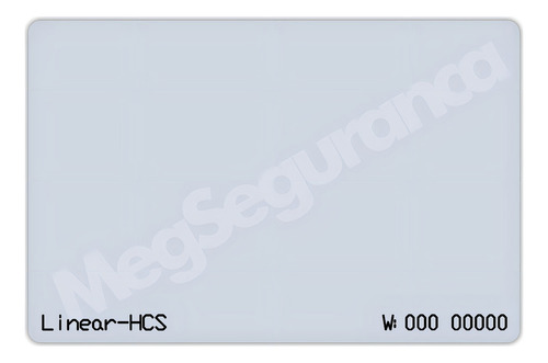 20 Un Cartão Proximidade Rfid 125khz Linear Controle Acesso