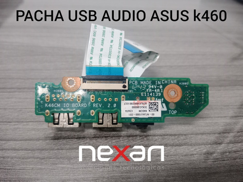 Pacha Usb Audio, Asus K460