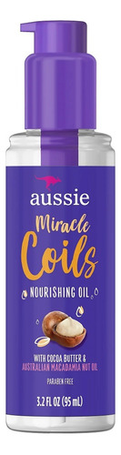 Aussie Miracle Coils Aceite Nutritivo Capilar Macadamia