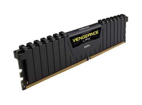 Imagen 2 de 2 de Memoria RAM Vengeance LPX gamer color negro 32GB 2 Corsair CMK32GX4M2E3200C16
