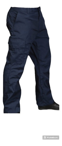 Pantalon De Trabajo Cargo Grafa Azul Talle 50 48 46 Nuevos