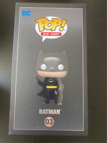Funko 03 Batman Die-cast Collectable Exclusivo Funko Store