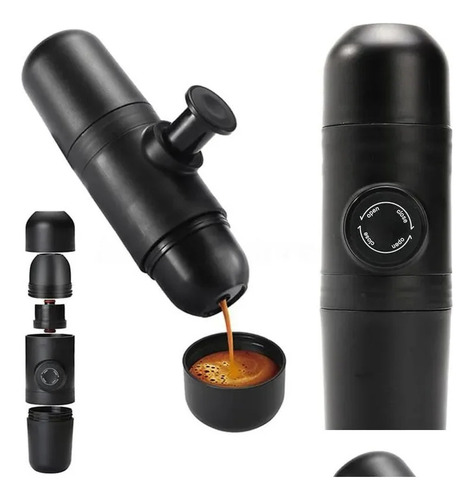 Mini Cafetera De Cápsulas Espresso Manual A Presión