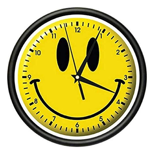 Signmission Beagle Smiley Reloj De Pared Happy Smilie Dormit