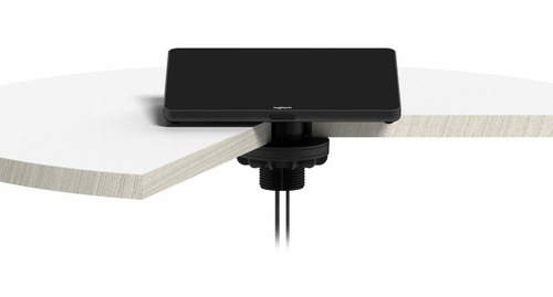 Imagen 4 de 5 de Soporte Para Mesa Logitech Tap Table Mount Montaje Pasacable
