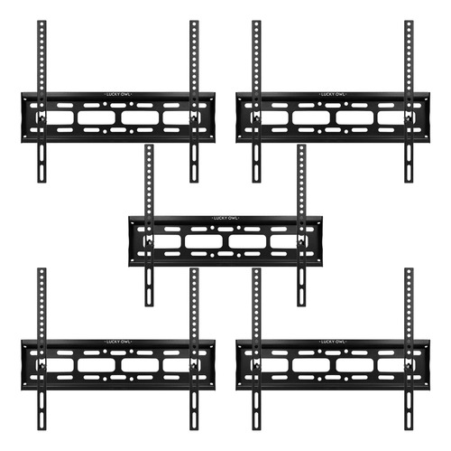 Kit 5 Soporte Lucky Owl Inclinable Tv Monitor 26 A 60 30kg