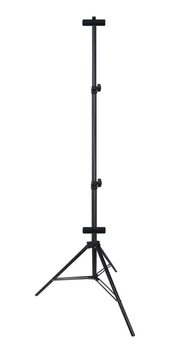 comprar Porta Banner C\u002F Garras Preto 1,80mtubo Grosso Suporte Tripé