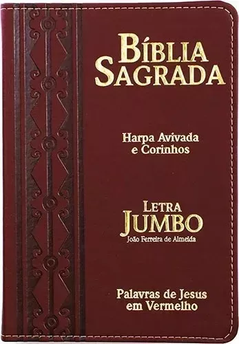 Bíblia Sagrada Luxo Lt Jumbo, A Maior Letra Do Mercado, Com Harpa - Bíblia  - Magazine Luiza