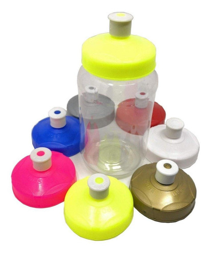 Imagen 1 de 10 de Termo Cilindro Boda Dulcero 500 Ml Tapa Chupon 100 Pza Envio