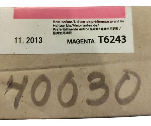 Cartucho De Tinta Epson T6243 Magenta Para Stylus Pro Gs6000