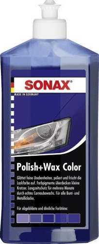 Cera Polish + Wax Azul 500ml Sonax Sonax