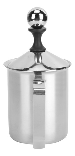 Espumador De Leche De Acero Inoxidable 304 De Doble Capa