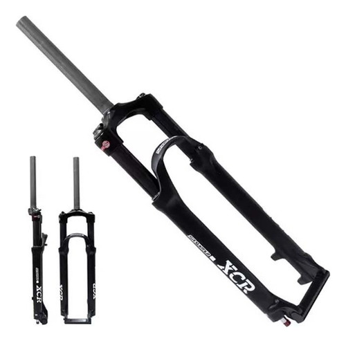 Garfo Suspensão Aro 29 Suntour Xcr Air Rlr 100mm Preto Mtb