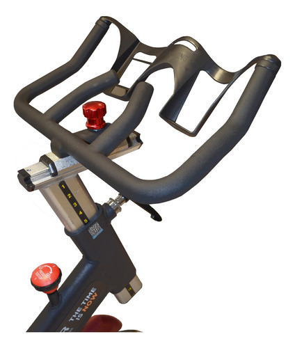Imagen 2 de 8 de Bicicleta De Spinning Indoor Mir Disco 18 Kg Prof Gym 150 Kg