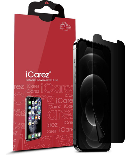 Icarez Privacy Screen Protector Apple iPhone 12 / iPhone 12