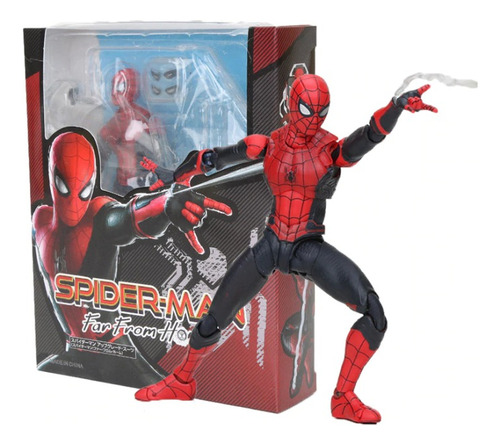 Spiderman Far From Home Nuevo En Caja Con Accesorios