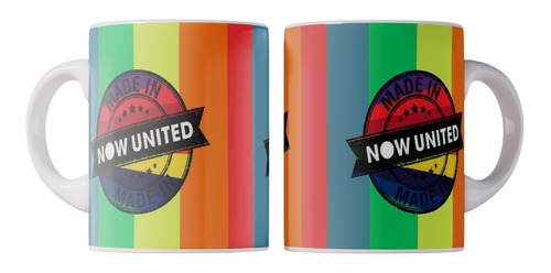 Caneca Now United Porcelana Personalizada