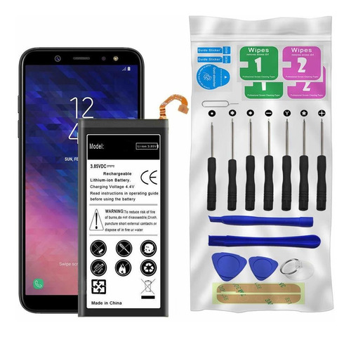 Bateria Galaxy A6 Ampliada 3400 Mah Reparacion Para