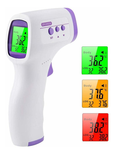 Pistola Medidor De Temperatura Termómetro Digital 