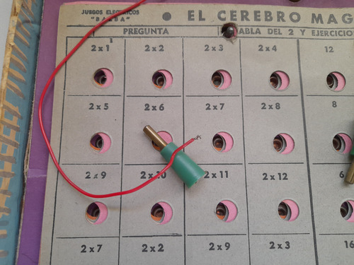 Juego De Mesa Antiguo, El Cerebro Mágico (Usado)