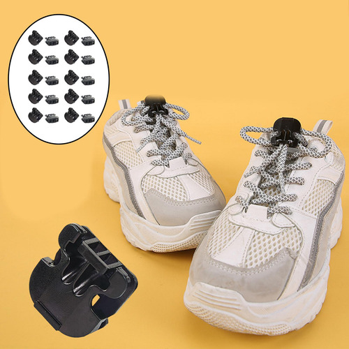 20 Piezas De Plástico Rápido Sin Cordones De Los Deportes