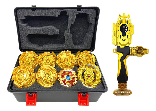 Juego De 12 Pzs Beyblade Burst Peonzas Juguetes Regalo Niños