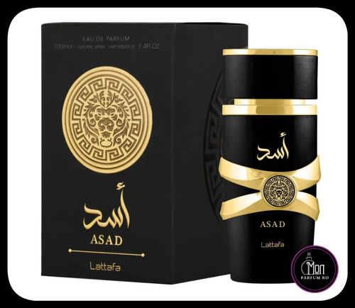 Perfume Lattafa Asad. Entrega Inmediata