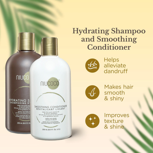 Niucoco | Shampoo E Condicionador Totalmente Natural Com Óle