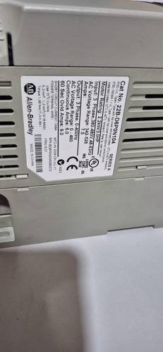 Inversor Powerflex 40 22b-d6p0n104 3cv 380v (Usado)