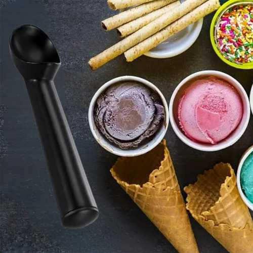 Paquete De 5 Cucharas De Helado Antiadherentes De Acero Inox