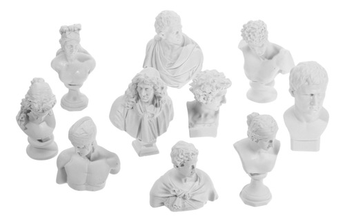 Adornos De Otoño Para Escritorio, Estatuas De Yeso, 10 Unida