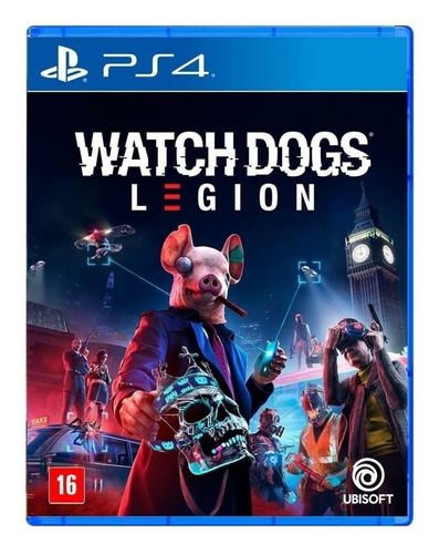Watch Dogs: Legion Standard Edition Ubisoft Ps4 Físico