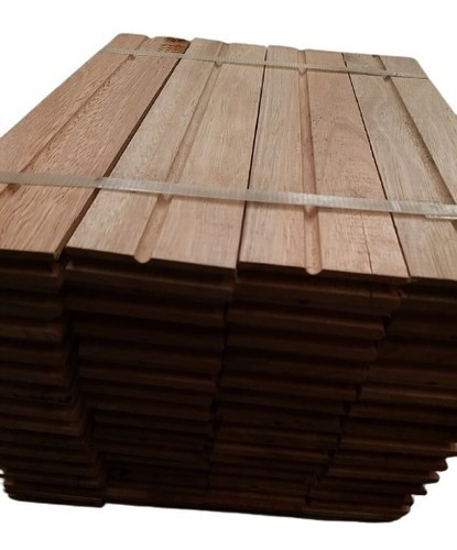 Piso Parquet Eucaliptus Grandis 3/4 X 6 Cm X 30 Cm D-dika