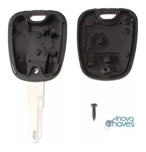 Imagem 4 de 5 de Kit Capas Chave Peugeot 206 207 C/ Bateria E Botões