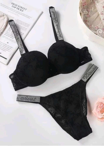 Coordinado Lenceria Dama Brasier Calzon Victoria Secret Sexy