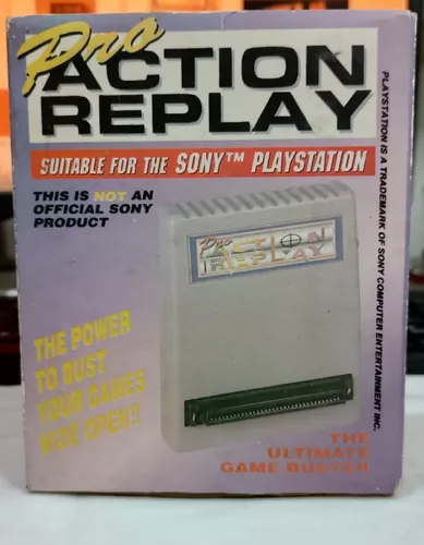 Game Shark Action replay para Sony Playstation 1 Fat