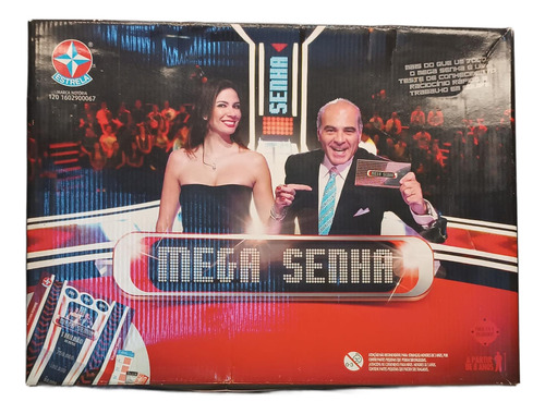 Jogo Mega Senha Original Da Estrela Completo Perguntas (Usado)