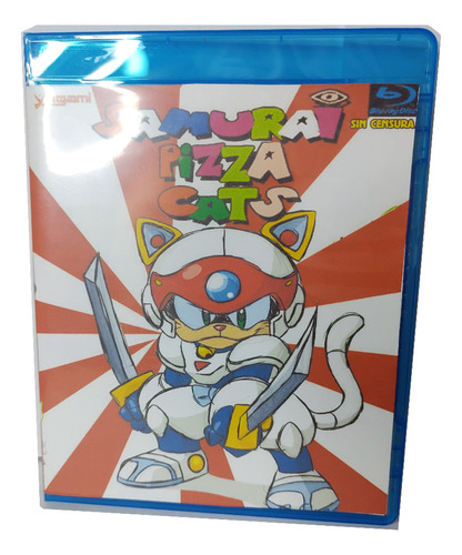 Los Gatos Samurái O Samurai Pizza Cats Latino Para Blu Ray