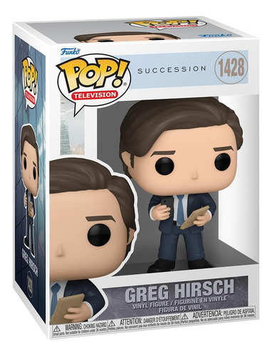 Funko Tv Hbo Succession 5 Pzas Logan Roy Kendall Greg Nuevo