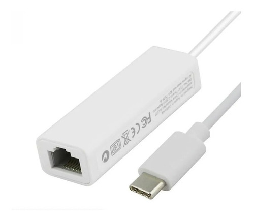 Adaptador Usb C A Rj45 Ethernet Red Para Windows Mac Fact. A